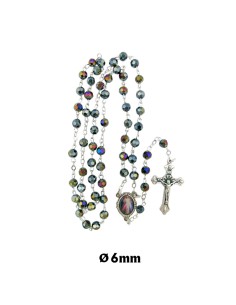 Rosario Cristal Tallado 6Mm...