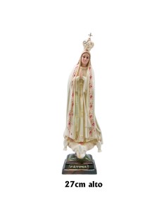 Virgen De Fatima Res 27Cm...