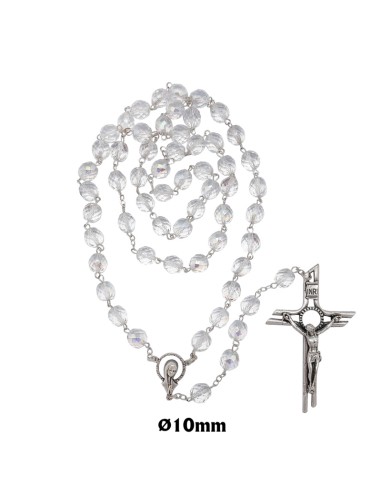 Rosario Cristal Tallado 10Mm...