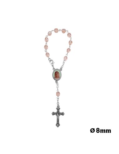 Decena Cristal Tallado D6 Azul