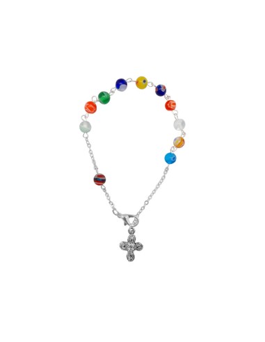 Brazalete Cristal Murano 5mm