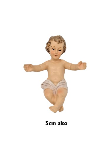 Niño Jesús res 5cm brazos abiertos PR11