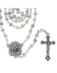 Rosario Cristal Tallado 6Mm...