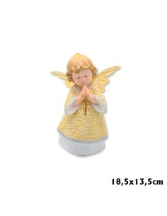 Angel Res Manos Con Cruz...