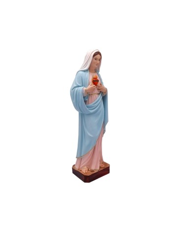 Sagrado Corazon De Maria Res 30cm Decorado