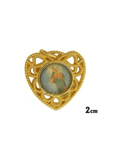 Medalla Metal Dorada Forma...