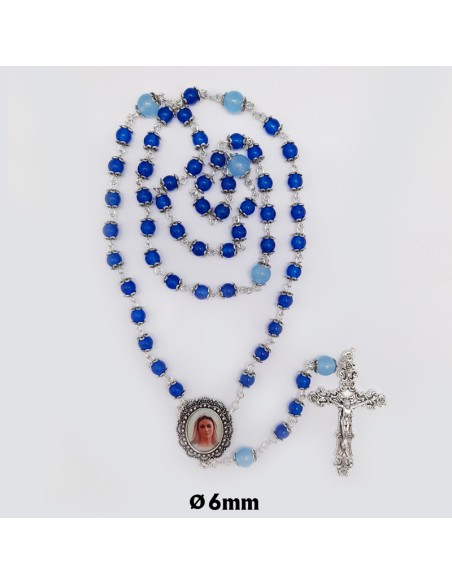 Virgen Milagrosa Res 20Cm Pj5 Y 16  Base Redonda Dorada Con Nombre