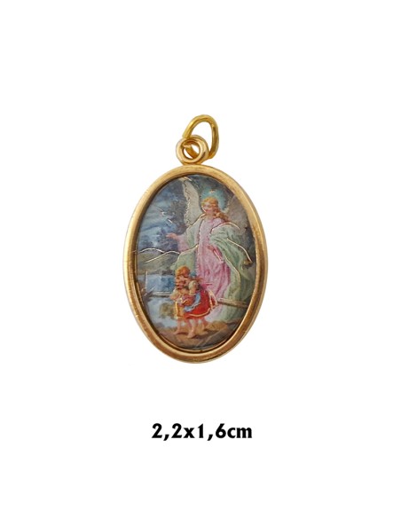 Rosario Madera Forma Bellota 9x7mm Y Cuerda Cruz Grabada