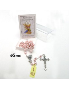 Rosario Cristal Perlado...