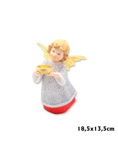 Angel Res Con Cuenco En Las...