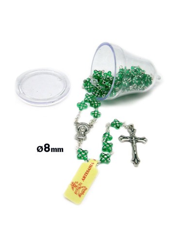 Rosario Pequeño Esmaltado En Colores...