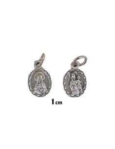 Medalla Metal Oval Doble...