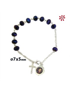 Rosario Brazalete Cristal...