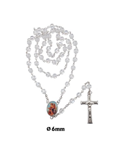 Rosario Cristal 6Mm Transparente...