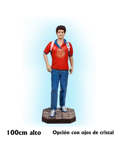 Cruz San Benito Acero 40X25mm Con...