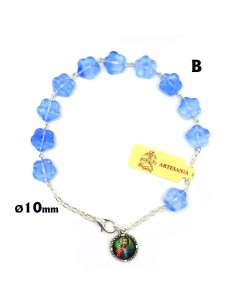 Rosario Brazalete Cristal...