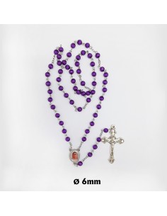 Rosario Plastico Tallado...