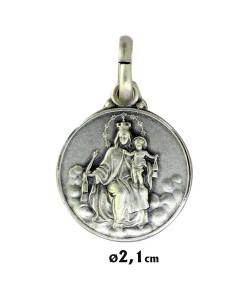 Medalla Plata 21mm Virgen...