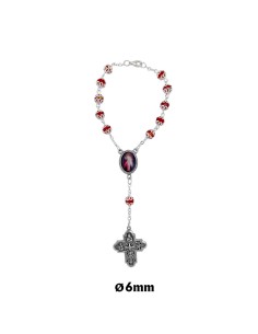 Decena Cristal Tallado 6Mm...