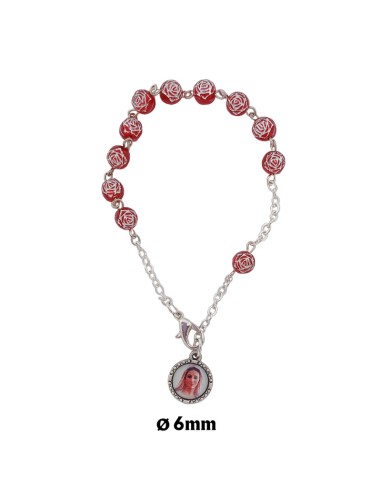 Rosario Brazalete Plastico 6Mm Tipo...