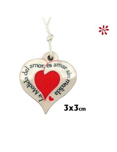 Colgante Coraz?n 3x3 CM...