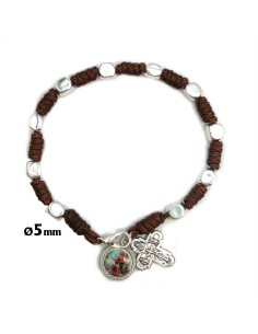 Pulsera Espiral Perla...
