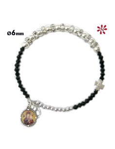 Pulsera Espiral Perla...