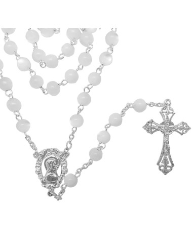 Rosario Nacarina Y Alpaca 6mm Maria Y...