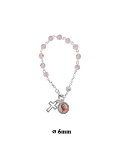 Pulsera Cristal Morado 4Mm...