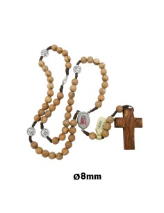 Rosario Madera 8Mm Olivo...