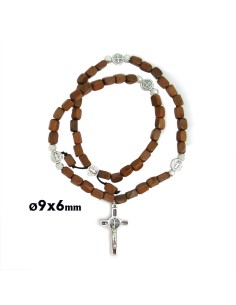 Rosario Collar Madera...