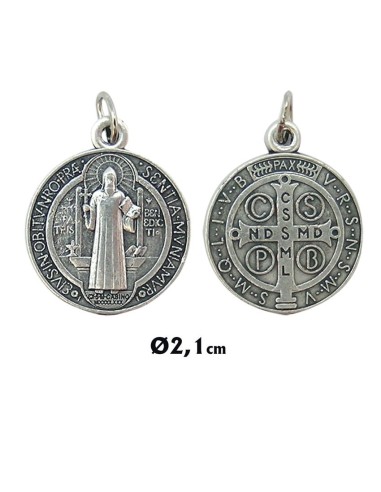 Medalla San Benito 21Mm
