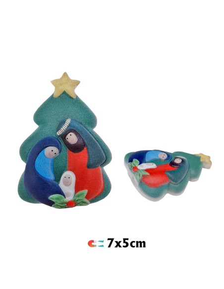 Rosario Madera Ovalado 6Mm Virgen Desatanudos En Caja Serigrafiada