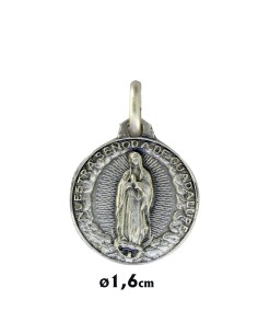 Medalla Plata 16mm Virgen...