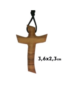 Cruz Madera Olivo 36x23mm...