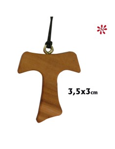 Tau Madera Olivo 3. 5x3cm...
