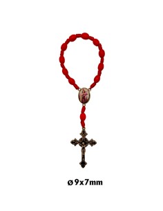 Decena Madera Y Cuerda Roja...