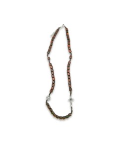 Rosario Collar Madera...