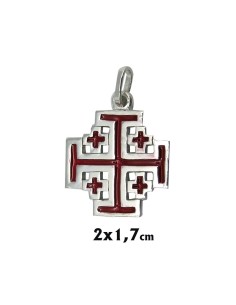 Cruz Plata Jerusalen Con...