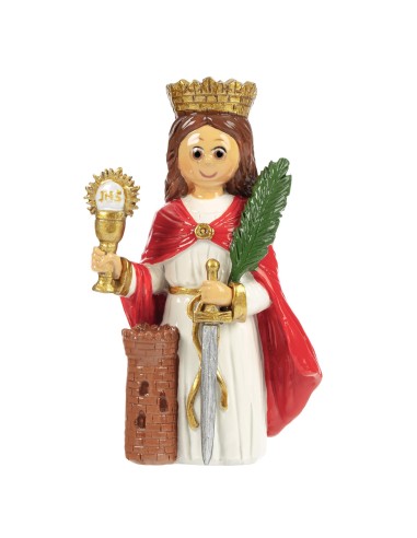 Pulsera Cristal Roja 9Mm Plateada Con...