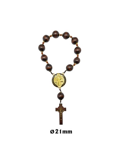 Decena Madera San Benito 22Mm Maria...