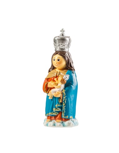 Medalla Plata 18mm Virgen Macarena