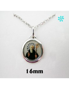 Medalla Con Cadena Plata...