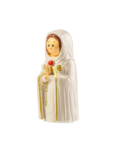Medalla Plata 14mm Virgen Covadonga
