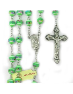 Crucifijo Madera Dos Tonos...