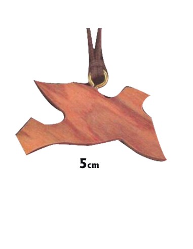 Paloma Madera Olivo Alas Abiertas Con...