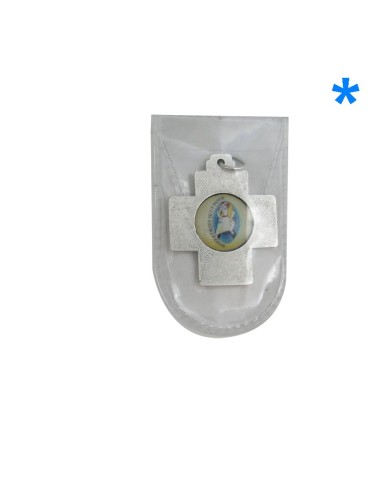 Cruz Caravaca Plateada 16x7. 5cm Con...