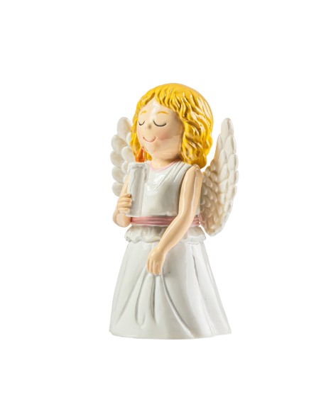 Angel Profesion De Fe Rosa 9cm Infantil