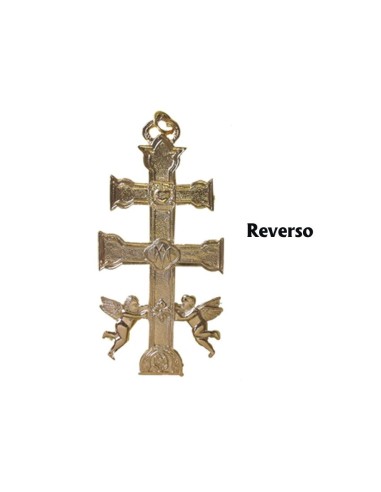 Cruz San Benito Esmalte 8cm Grande