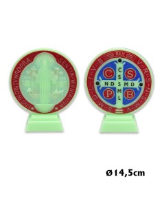 Medallon San Benito 18Cm...